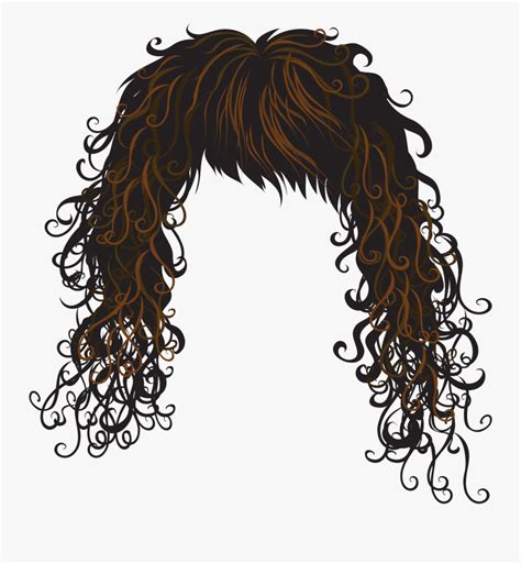 Hair Clipart Free Download Clip Art On Curly Hair Vector Png Free