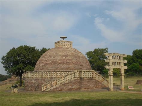 Sanchi Stupa Bhopal Madhya Pradesh India Novo Scriptorium
