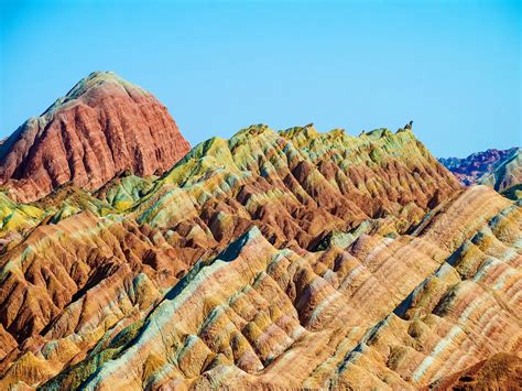 Wallpaper China Danxia Mountain Hills 2880x1800 Hd Picture Image