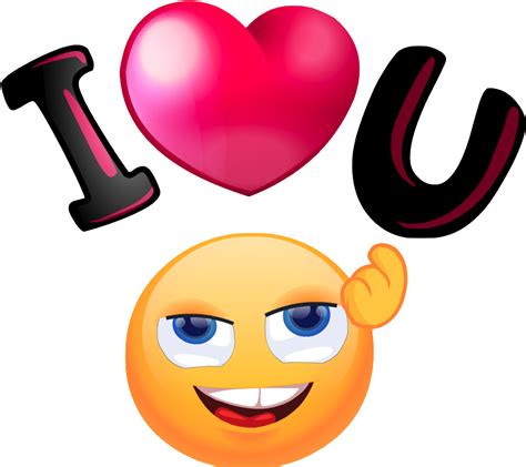 Gros Émoticone Love Love You Smiley Face 1184x831 Png Download