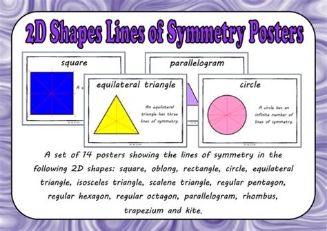 Parallelograms have no lines of symmetry. Mrs Bee's Shop - Teaching Resources - TES