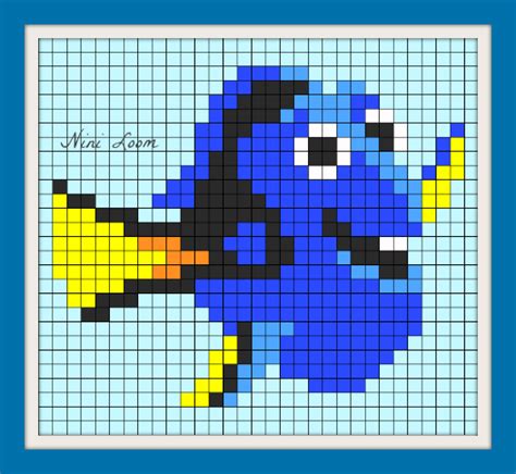 Pixel Art Nemo Pixel Art