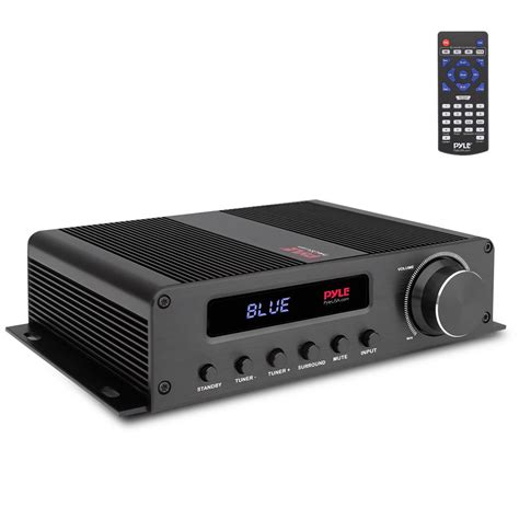 Pyle Pfa540bt Compact 5 Channel Bluetooth Amplifier Hi Fi Amp Receiver