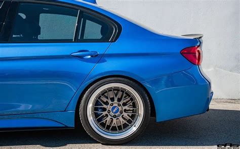 BMW 340i F30 Estoril Blau BBS LM Felgen Tuning 6 Tuningblog Eu Magazin