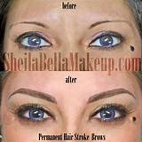 Images of Hair Stroke Eyebrows Permanent Makeup