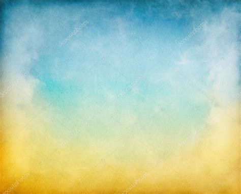 Yellow Blue Clouds — Stock Photo © Davidschrader 16687065
