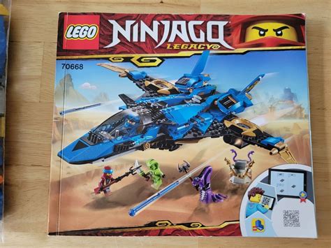 Lego 70668 Jay S Storm Fighter Ninjago No Minifigures Jet Only 673419301732 Ebay