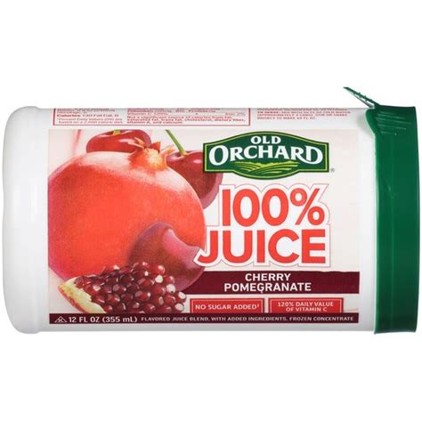 Old Orchard 100 Juice Cherry Pomegranate Frozen Concentrate 12 Fl Oz