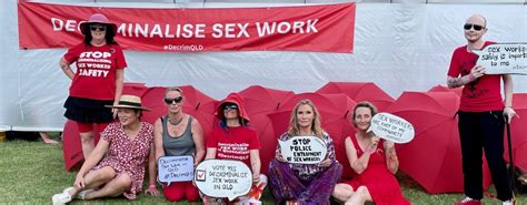 ‘the Start Of The Fight Sex Workers Push For Decriminalisation