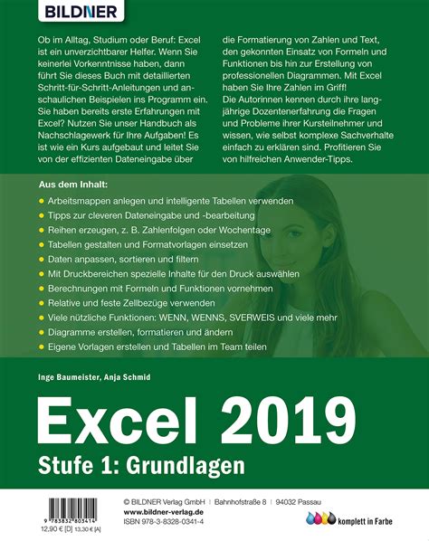 As of today we have 77,625,265 ebooks for you to download for free. Excel 2019 - Stufe 1: Grundlagen | BILDNER Verlag GmbH | Buchverlag in Passau