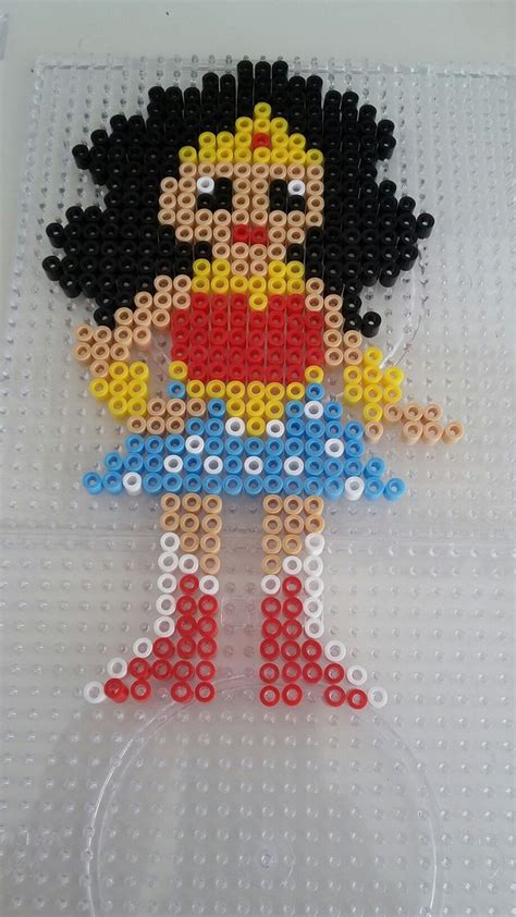 Wonder Women Perler Crafts Easy Perler Beads Ideas Hama Beads