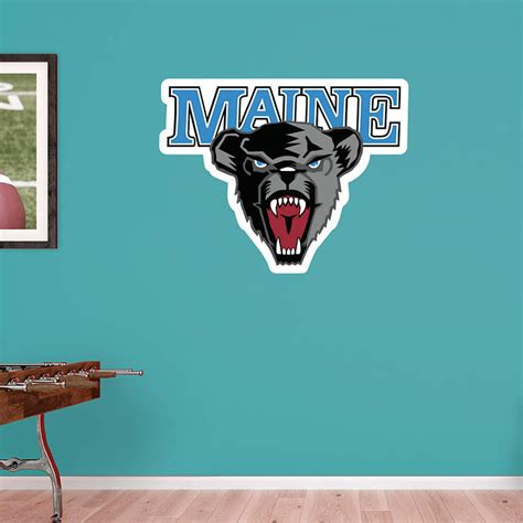 Maine Black Bears Logo Wall Decal Shop Fathead For