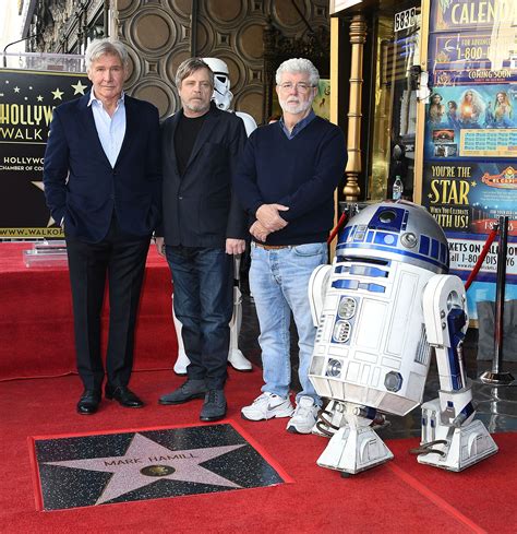 Mark Hamill Reunites With Harrison Ford As He Receives