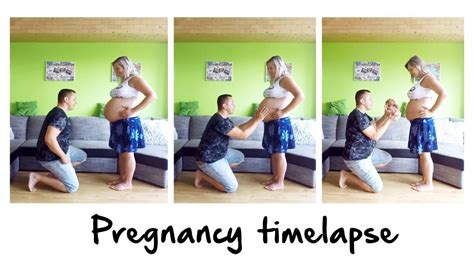 9 Months In 2 Minutes Pregnancy Timelapse Youtube