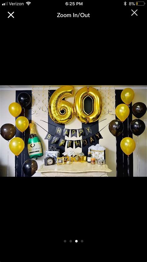 60th Birthday Decorations Gold Ubicaciondepersonascdmxgobmx