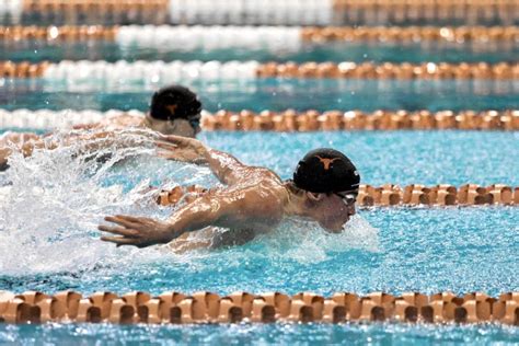 Longhorn Swimmers Hold Their Own Against Olympians The Daily Texan