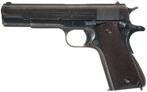 Rare Early 1940 Produced Csr Inspected Us Colt Model 1911a1 Semi