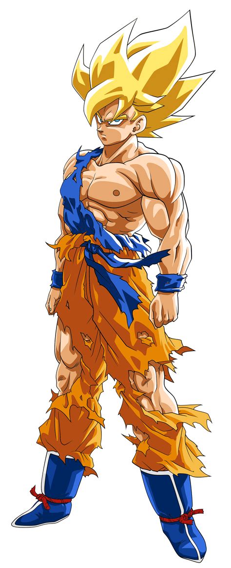 Goku Ssj Namek Ssj Full Color Palette By Benj San On Deviantart