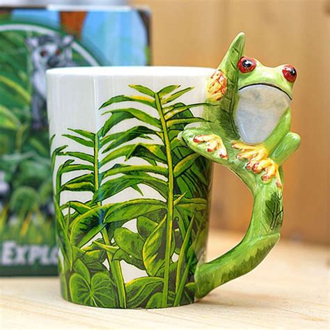 Buy Drinkware Mugs Hand Painted 3d Animal Mugs The