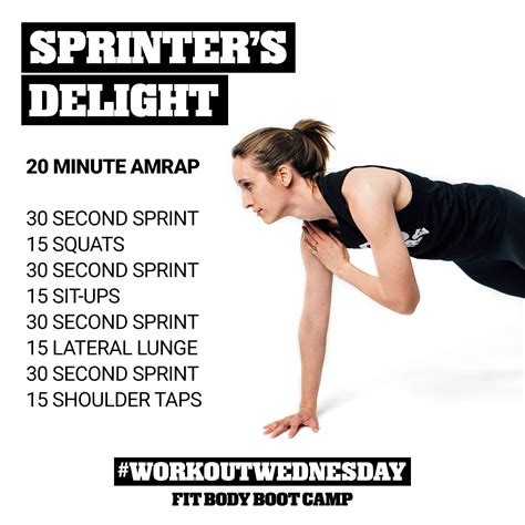 Sprinters Delight Sprint Workout Track Workout Speed Workout