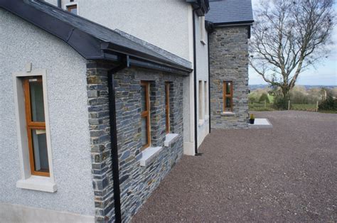 Donegal Slate With Pearl Grey Dash And Brown Windows Coolestone Stone