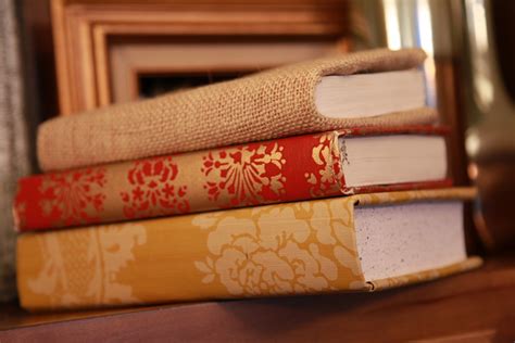 vintage pretty: {DIY} Covered Books