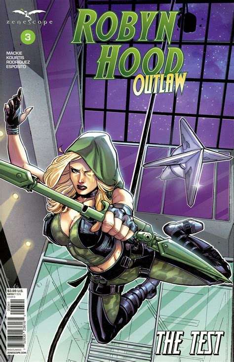 Grimm Fairy Tales Presents Robyn Hood Outlaw 3 Cover D Anthony Spay
