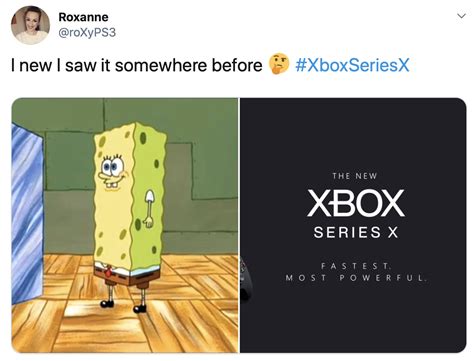 Spongebob Xbox Series X Meme Captions Trend My Xxx Hot Girl