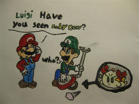 Paper Mario Where`s Lady Bow By Luigikirby64 On Deviantart