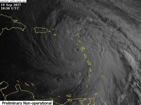 Category 5 Hurricane Maria Slams Into Dominica Severe Weather Europe