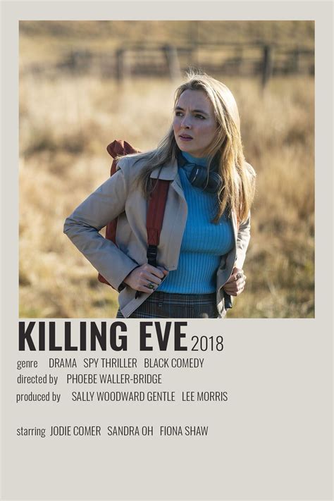 Épinglé Sur Killing Eve Minimalist Poster