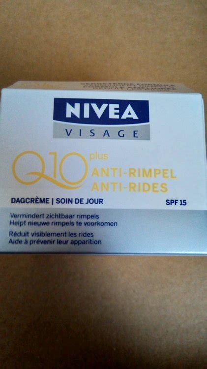 Nivea Visage Q10 Anti Rides Soin De Jour Inci Beauty