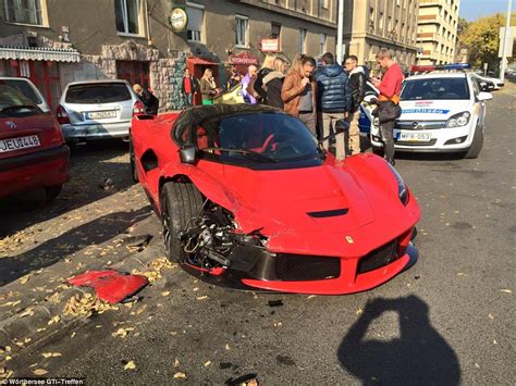 15 Million Ferrari Wrecked Moments After Leaving
