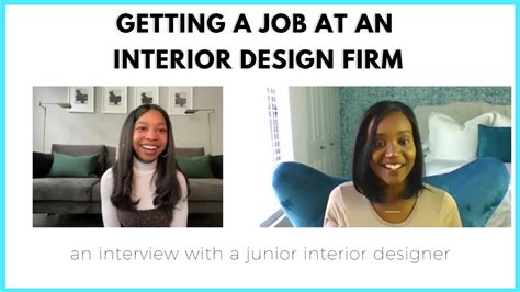 Getting A Job At An Interior Design Firm Interview With A Junior