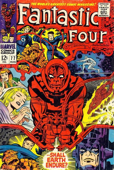 Marvel Comics Covers Fantastic Four Comics Comic Covers