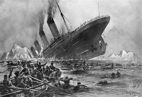 The Sinking Of The Rms Titanic 1912