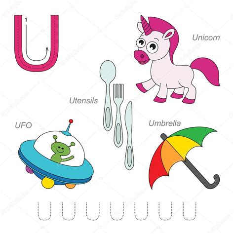 Pictures For Letter U Stock Vector Image By ©annamikhailova 100245012