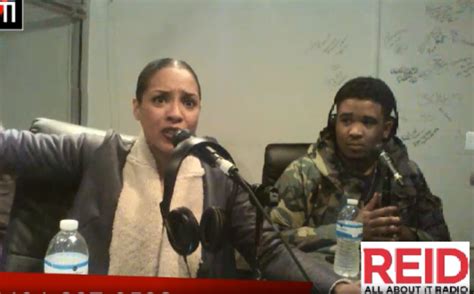 [video] pebbles daughter ashley reid speaks out threatens chilli i will beat her face into