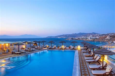 Grand Beach Hotel Mykonos Greece I Book Online