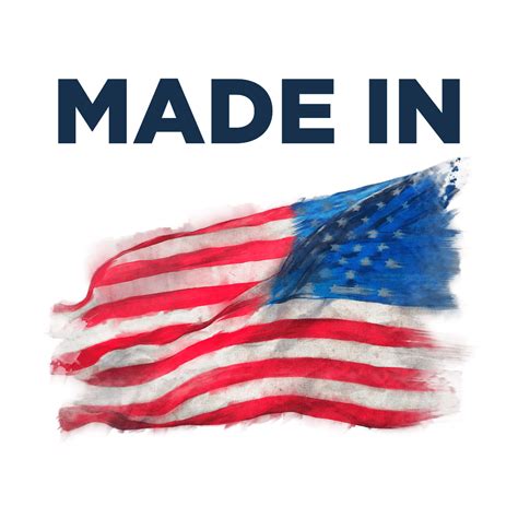 Logo Bendera Made In America Png Transparan Stickpng