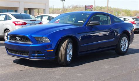 Deep Impact Blue 2014 Mustang Paint Cross Reference