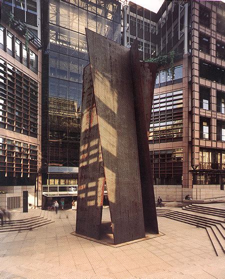 Blech Richard Serras Fulcrum Newly Installed Less Is More