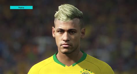 The front page for efootball pro evolution soccer (pes) & winning eleven. √ Neymar Jr. | New Blond Hair | PES2017 | PES2018 [20.06 ...