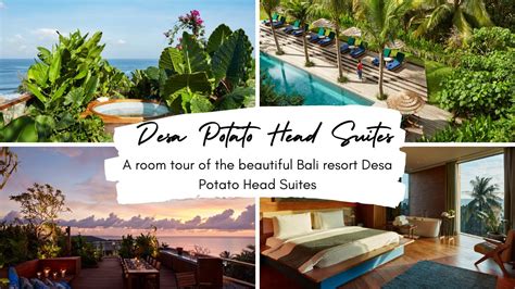 Desa Potato Head Suites Resort Bali Rooftop Suite Room Tour Youtube