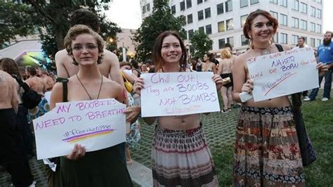 Topless ‘free The Nipple Rally Stirs Up Controversy In Springfield