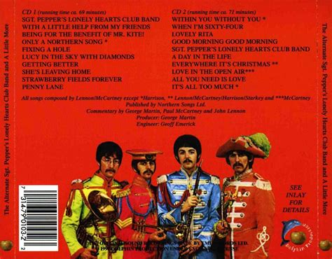 The Beatles The Alternate Sgt Peppers Lonely Hearts Club Band Ace