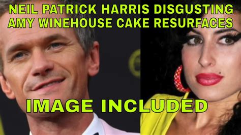 Neil Patrick Harris Disgusting Corpse Of Amy Winehouse Cake Resurfaces Image Included Youtube