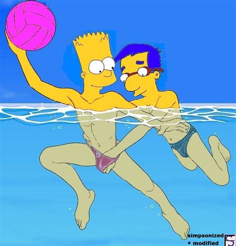 Post Bart Simpson Milhouse Van Houten The Simpsons