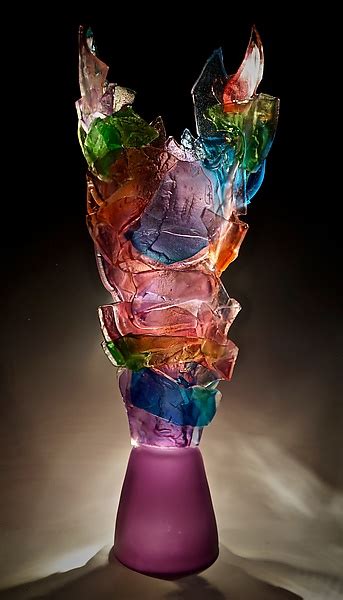 Harlequin By Caleb Nichols Art Glass Sculpture Artful Home