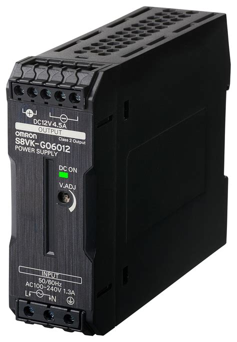 S8vk G06012 Omron Industrial Automation Acdc Din Rail Power Supply